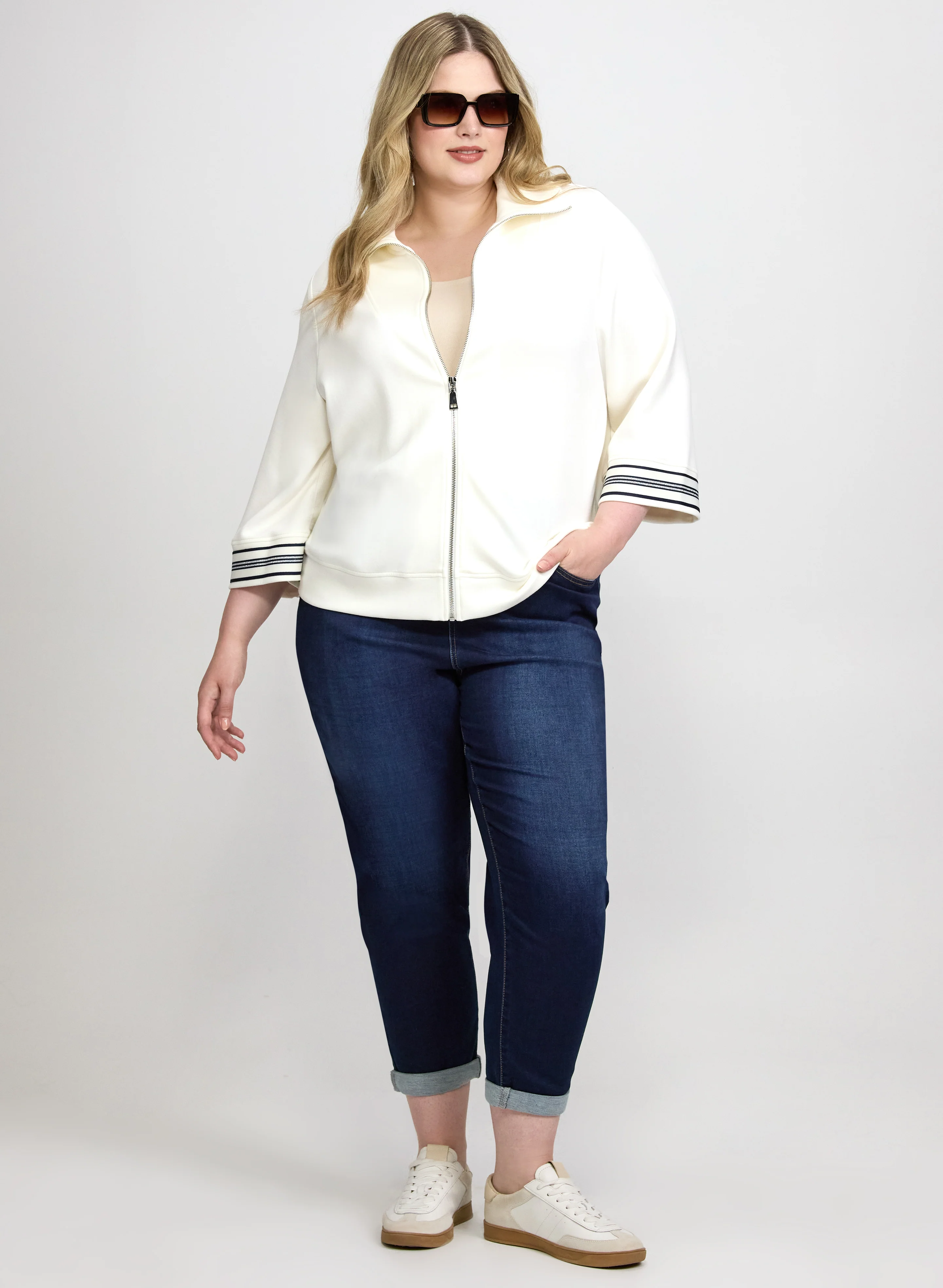 Zip-Up Scuba Top - Image 8